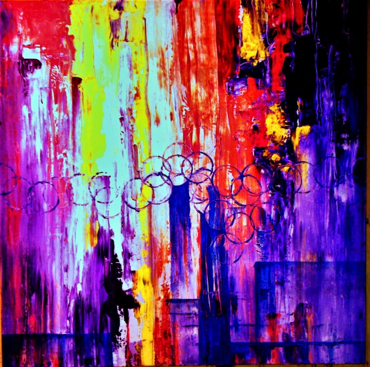 Holy Land Part 2 绘画, 31.5x31.5 in