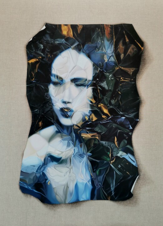 Peinture intitulée "Whispers" par Kiara Peelman, Œuvre d'art originale, Huile