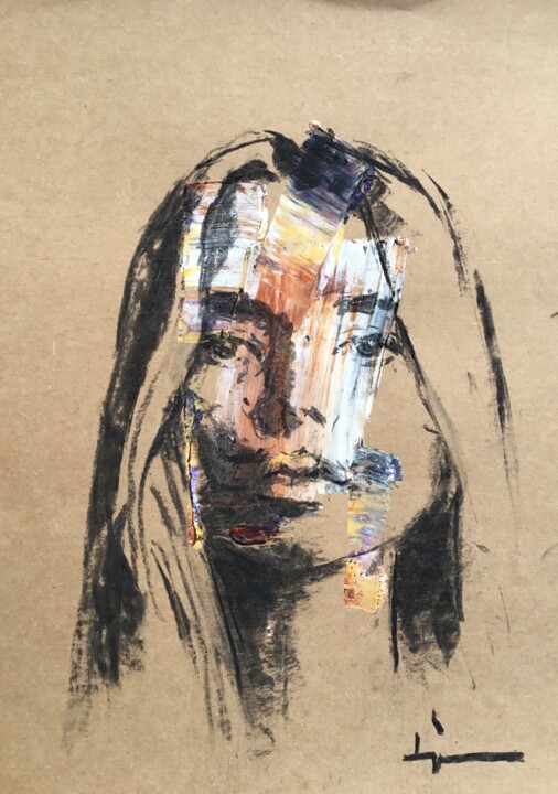 Daniela 绘画, 29x21 in