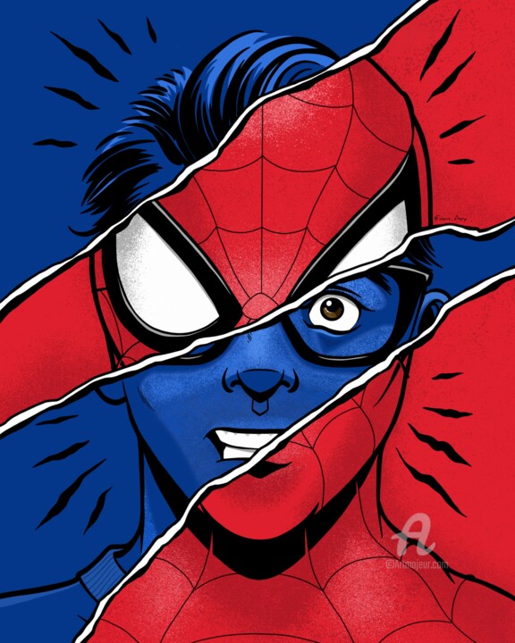 Spider man 数字艺术