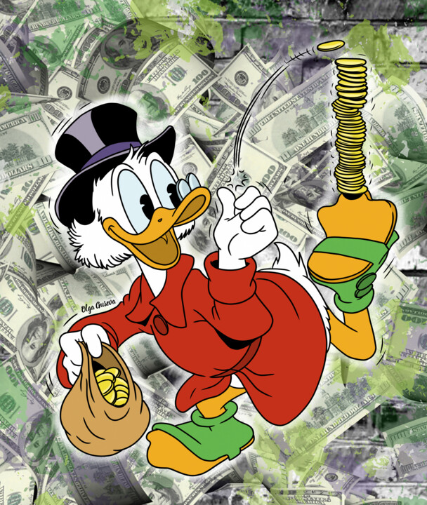 Rich Scrooge 数字艺术