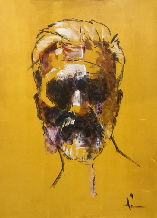 Jens 绘画, 16.5x11.4 in
