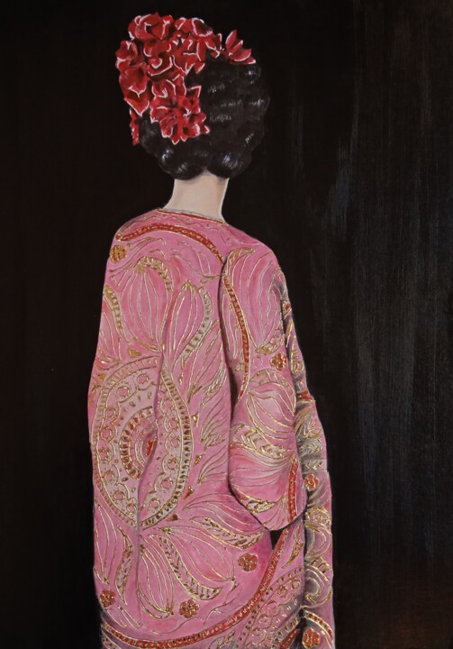 图画,  16.5x11.6 in 