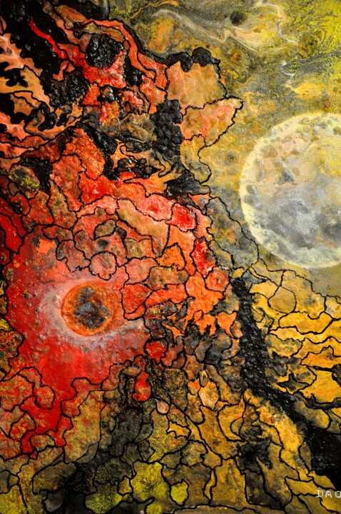 Cosmos 5 绘画, 29.1x21.3 in