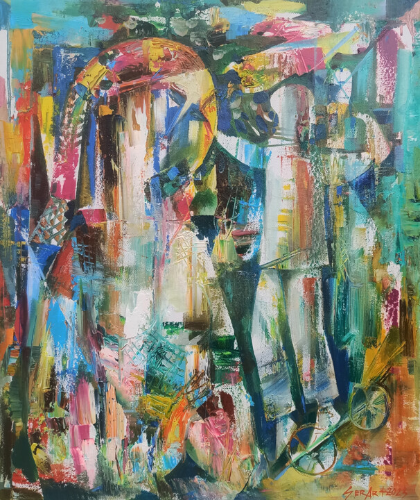绘画,  23.6x19.7 in 