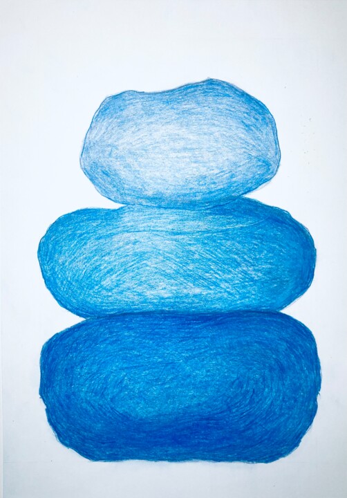 Three Lakes 图画, 16.5x11.7 in