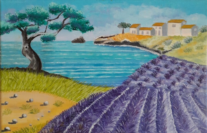 Painting,  10.6x16.1 in 