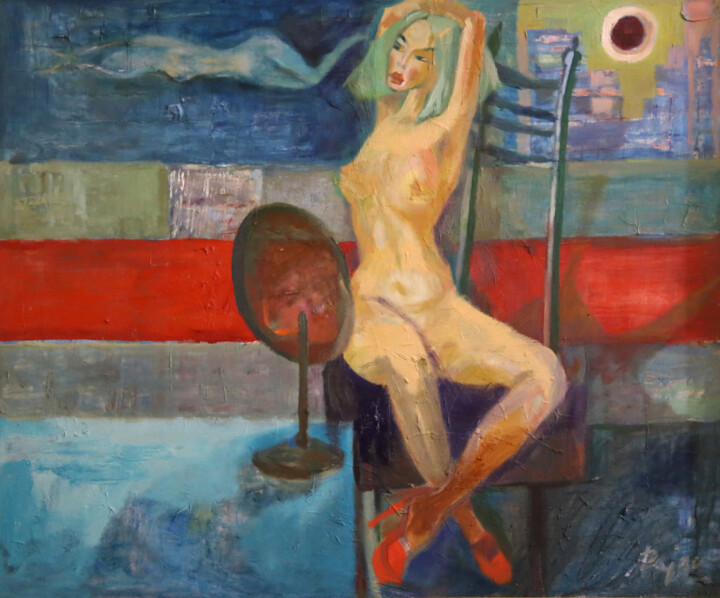 Poranna toaleta 绘画, 23.6x28.7 in