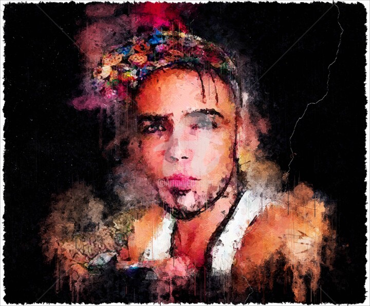 "Lukas Rossi 001" başlıklı Dijital Sanat Leonardo Lillian tarafından, Orijinal sanat, Dijital Resim