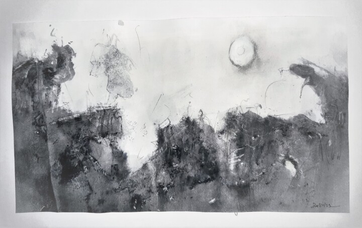 图画,  6.9x12.2 in 