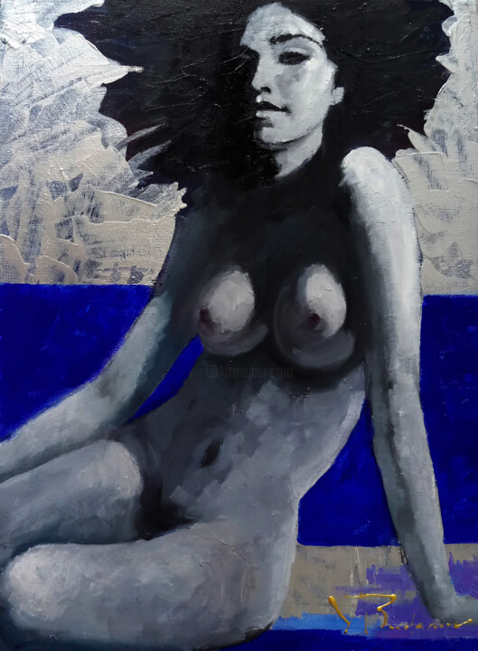Madonna 绘画, 15.8x11.8 in