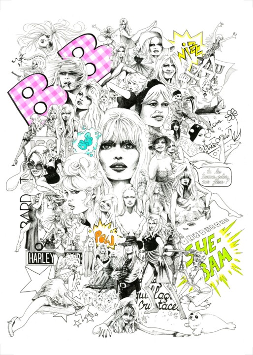BB 图画, 27.6x19.7 in