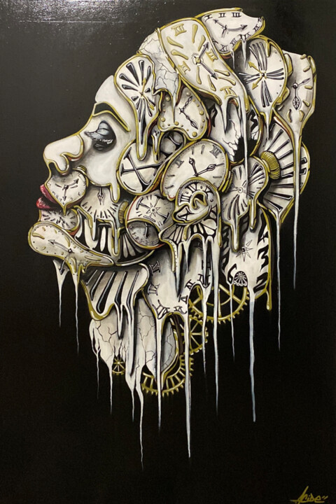 Instinct surréaliste 绘画, 47.2x31.5 in
