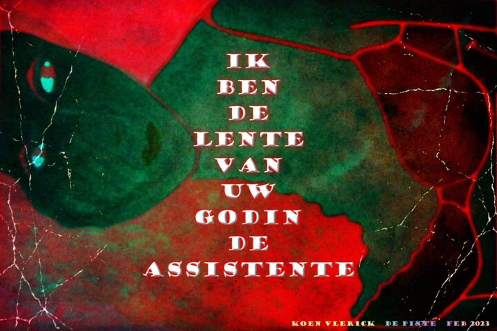 Digital Arts titled "IK BEN DE LENTE" by Koen Vlerick, Original Artwork, 2D Digital Work