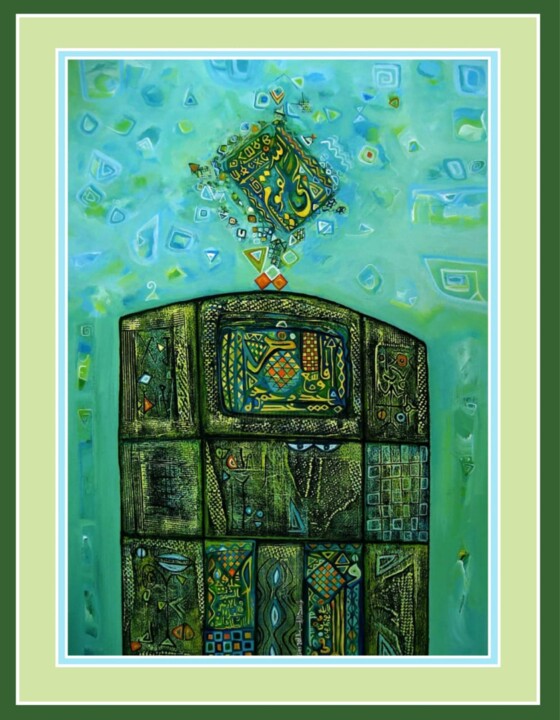 Nafetha Painting, 39.4x27.6 in