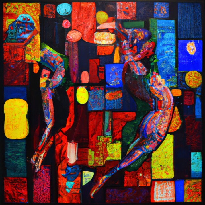 绘画,  39.4x39.4 in 