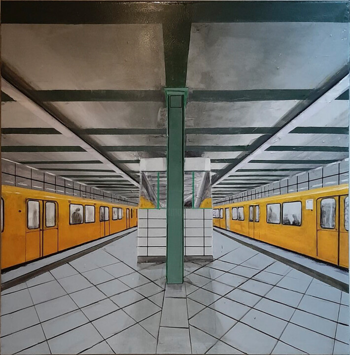 绘画,  31.5x31.5 in 