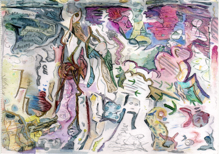 绘画,  5.8x8.2 in 