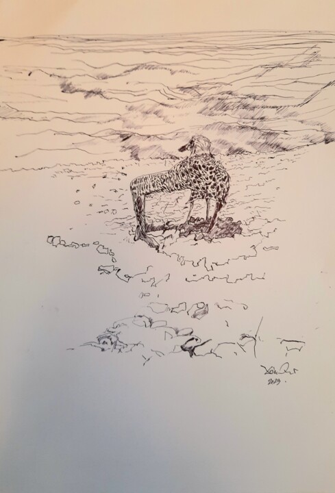 Ágrólszakadt 图画, 11.7x8.3 in