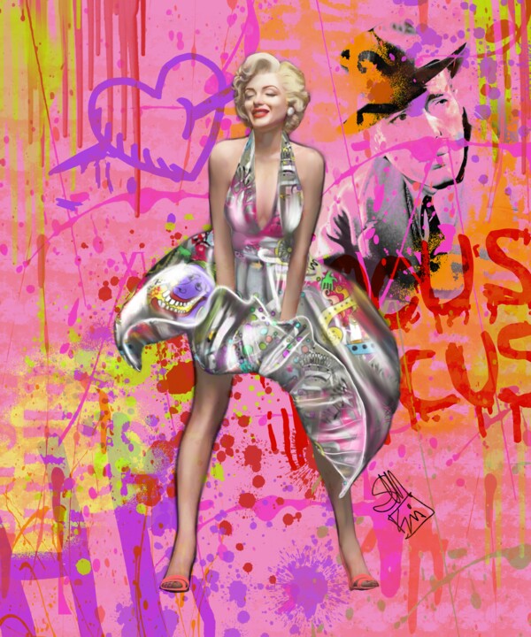 Marylin 数字艺术