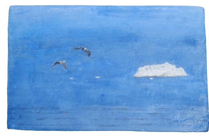 friouls gulls 绘画, 11.8x18.1 in