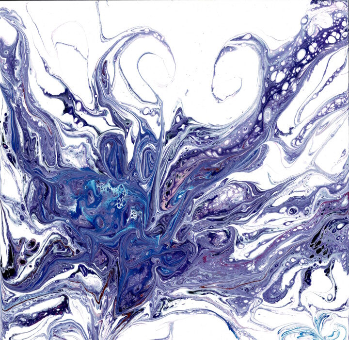 绘画 标题为“Octopus” 由Sung Lee, 原创艺术品, 丙烯 安装在木板上