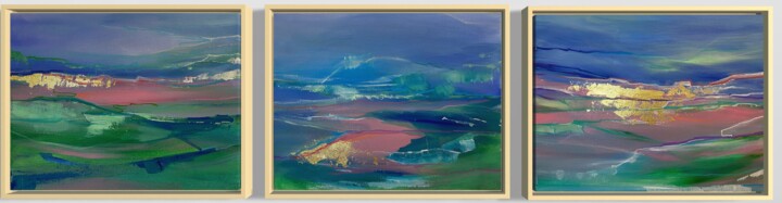 绘画,  13.8x53.2 in 