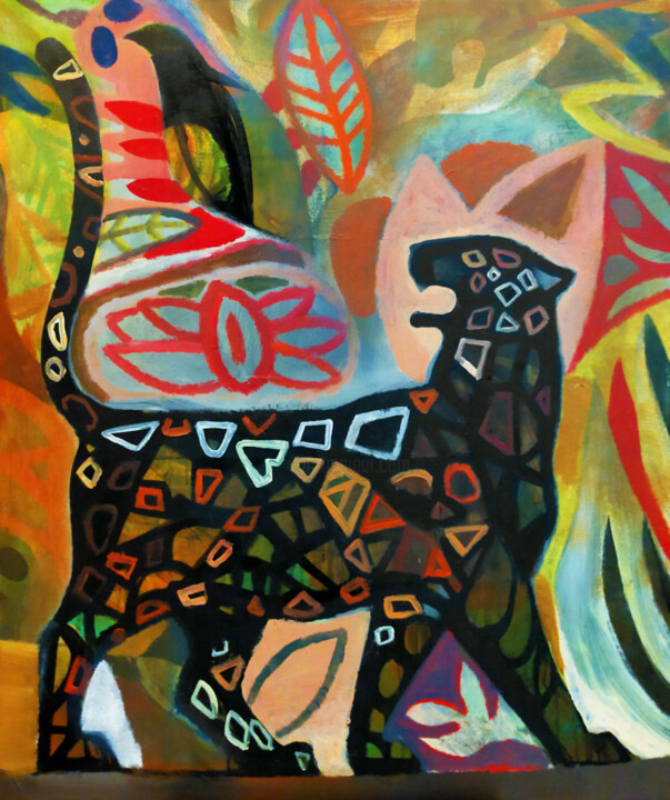 Giaguaro 绘画, 47.2x39.4 in