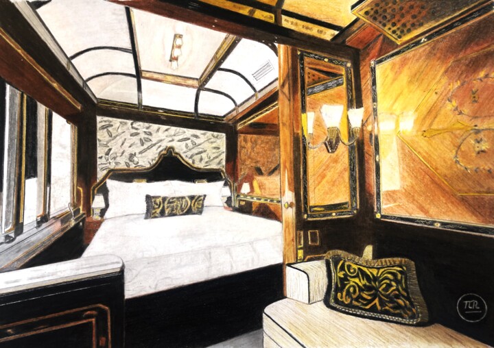 Orient Express 图画, 11x15.8 in