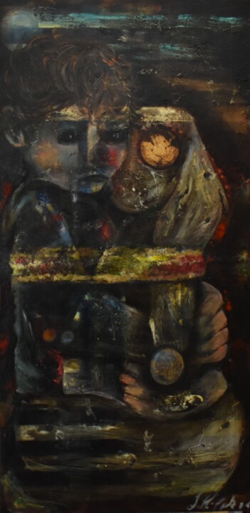 绘画,  39.4x19.7 in 