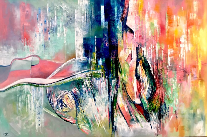 Inception 绘画, 39.4x59.1 in