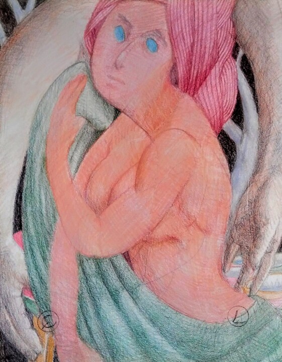 Embracing Beauty 图画, 14x11 in