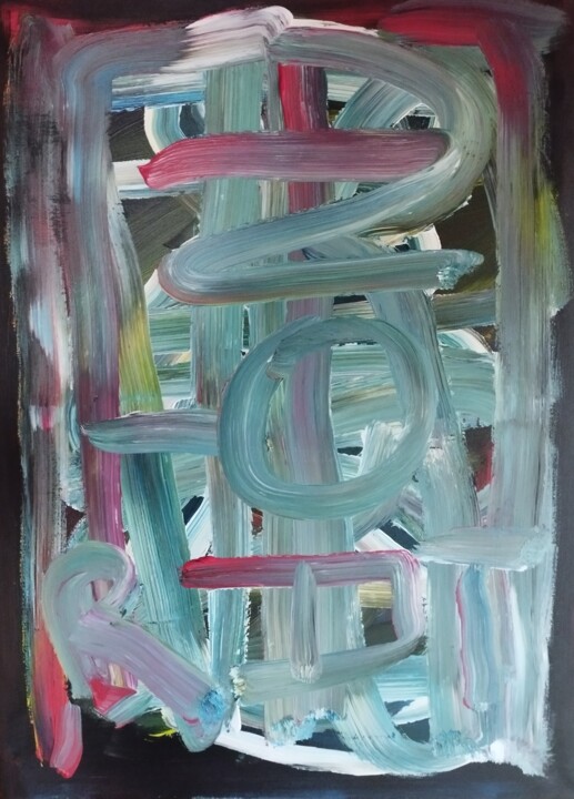 Bouddha 绘画, 31.5x23.6 in