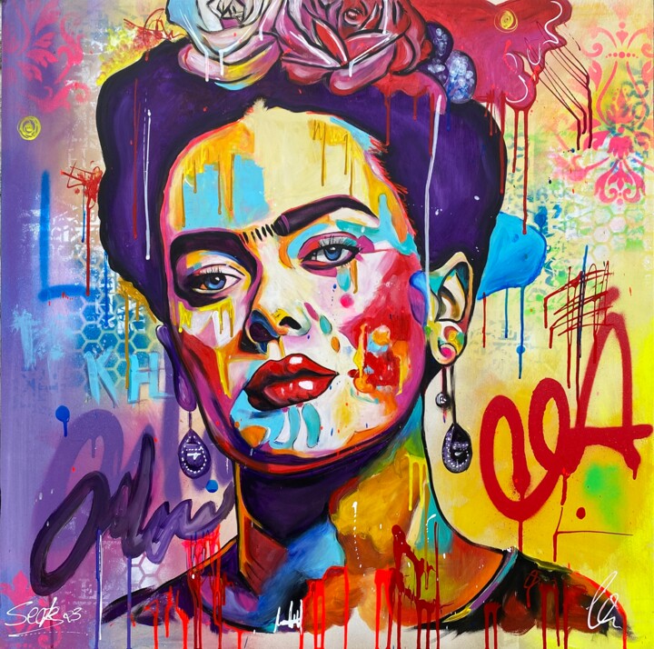 It's Frida 绘画, 31.5x31.5 in