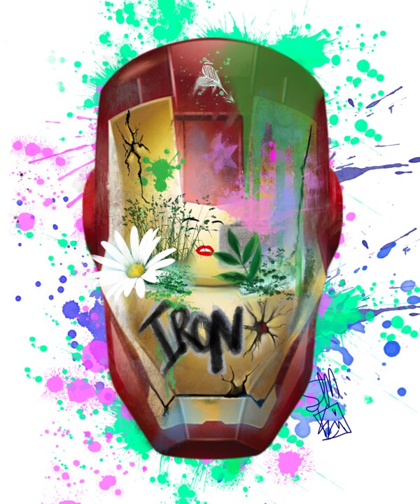 iron 数字艺术