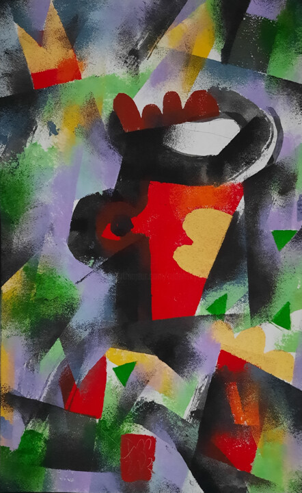 绘画,  11x6.7 in 