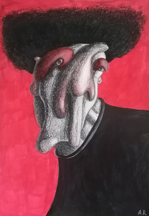 图画,  16.5x11.7 in 