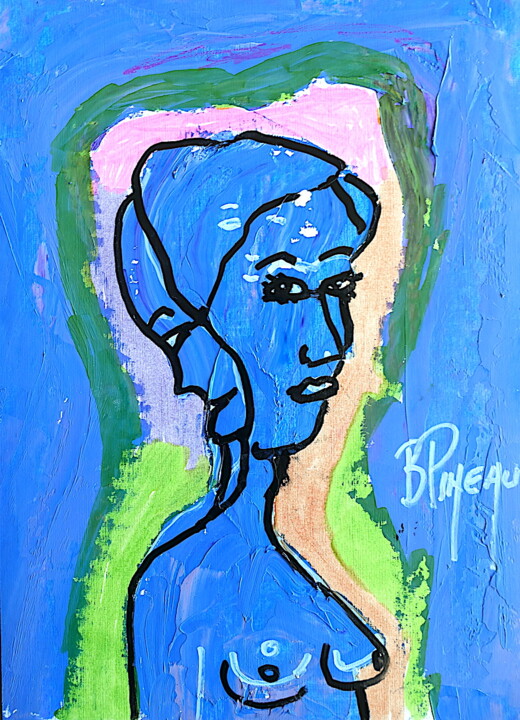 P096H33 Entrevoir 图画, 13x9.5 in