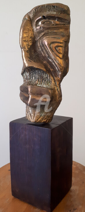 雕塑,  16.5x4.3 in 