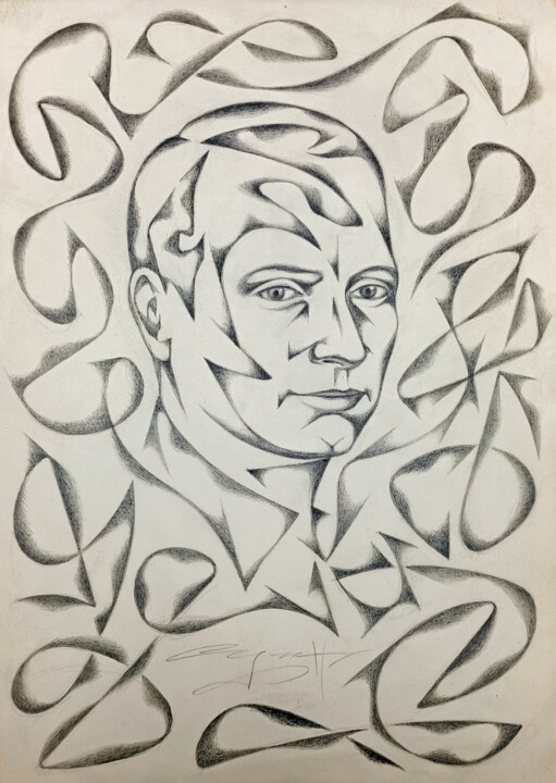 图画,  15.8x11.8 in 