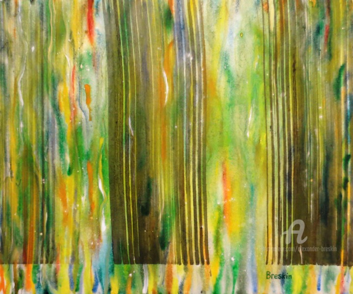 Лес 绘画, 19.7x23.6 in