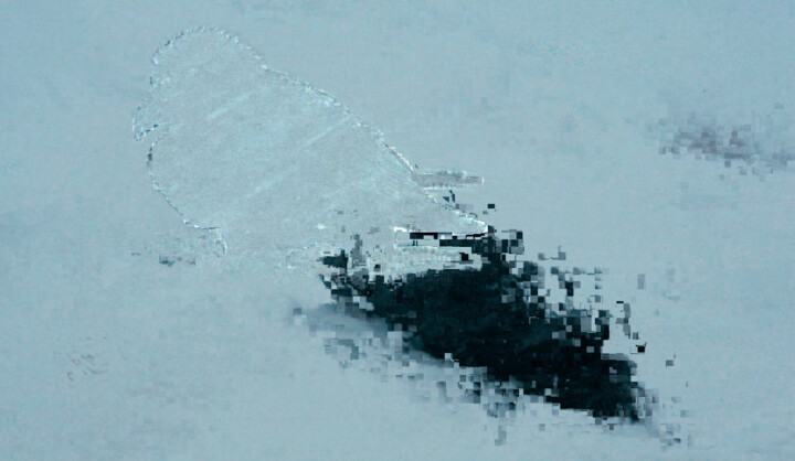 Winterreise VI 数字艺术, 23.6x40.2 in
