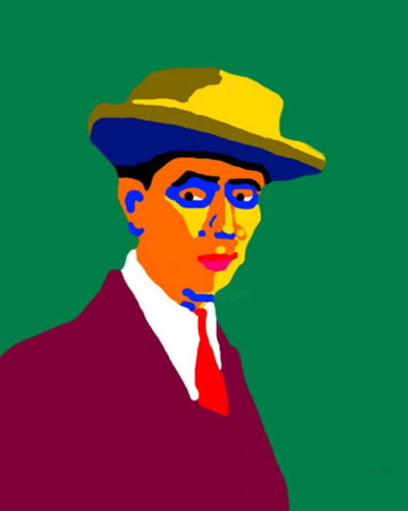 Arts numériques intitulée "Giorgio" par Stephane Pruvot, Œuvre d'art originale, Peinture numérique