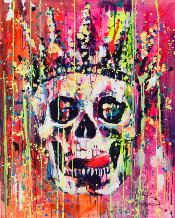 Snow Queen 绘画, 59.1x47.2 in