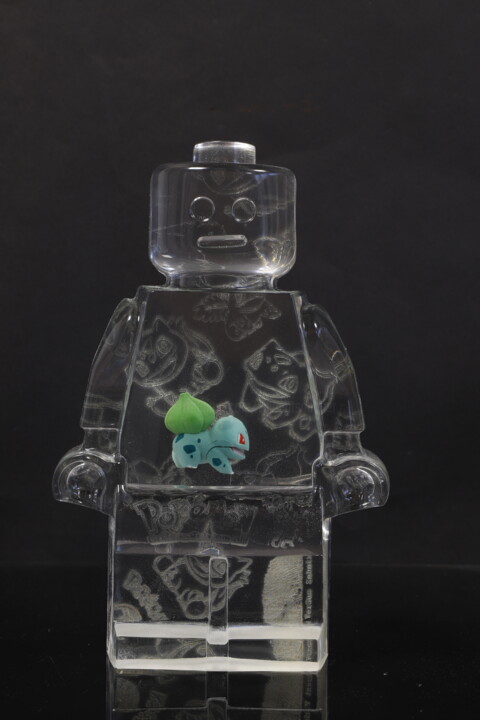 roboclusion Bulbizarre pokemon Sculptuur, 9,8x6,3 in