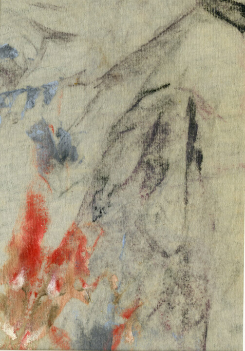 Painting titled "Dragon's Fire II" by Jim Fischer, Original Artwork, Oil Mounted on Cardboard