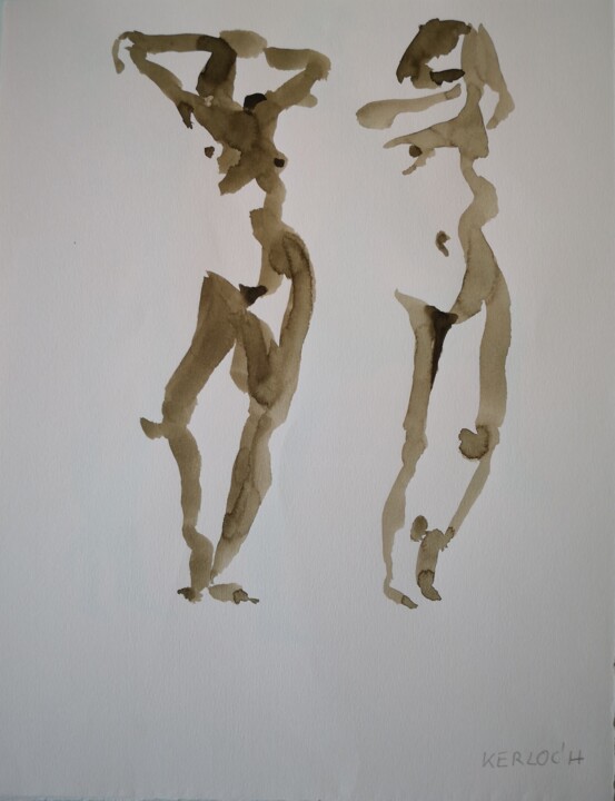 Laura #1 绘画, 13x9.8 in