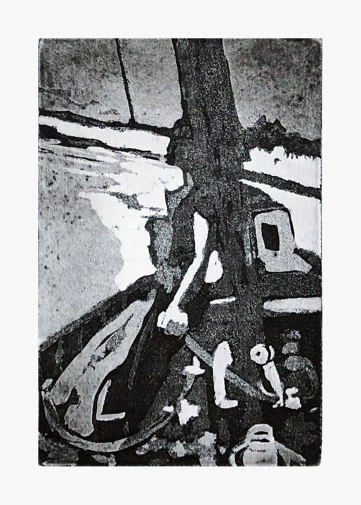Claude / eau forte et quatinte 印花与版画, 8.3x5.9 in
