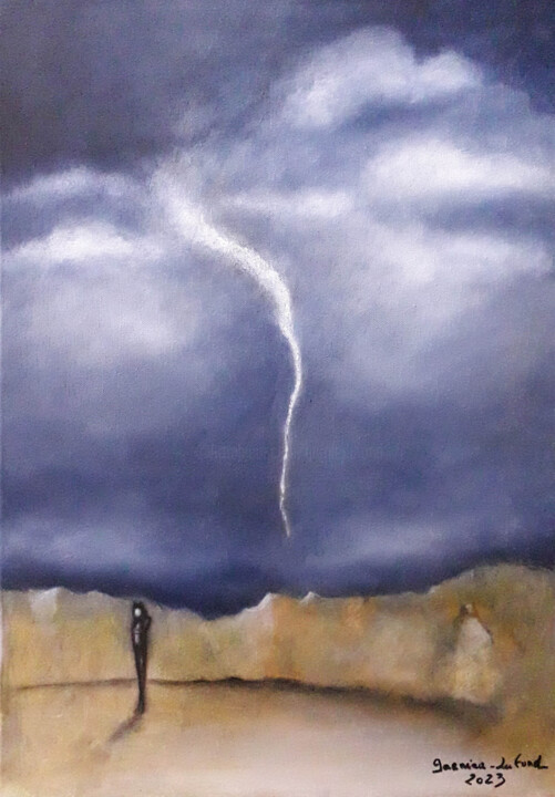 LONELY PEOPLE 绘画, 23.6x15.8 in