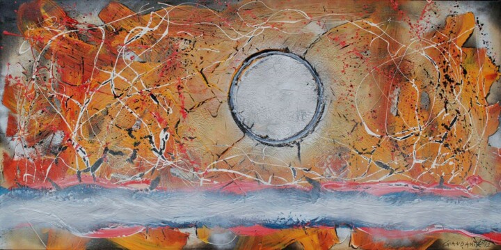 E - TERNA 绘画, 23.6x47.2 in